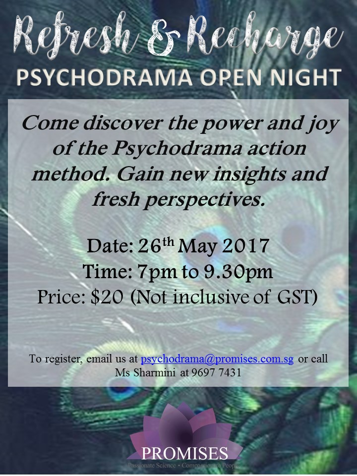 Psychodrama Open night - Refresh and Recharge
